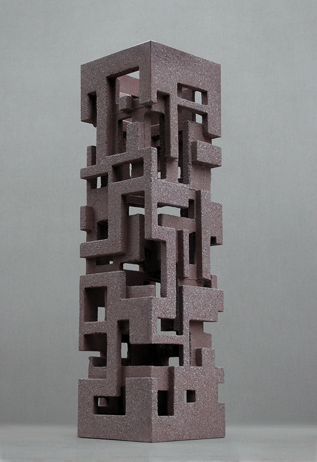 Maze, 2011 - concrete, 84 x 23 x 23 cm