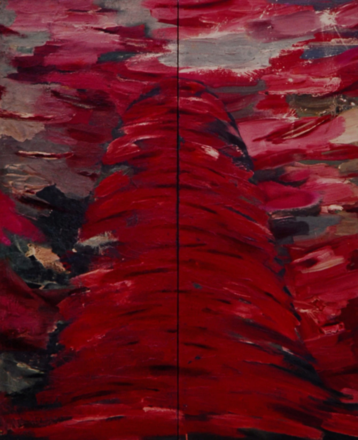 Fallokrácia, 1985 - olaj, fa, 120 x 100 cm