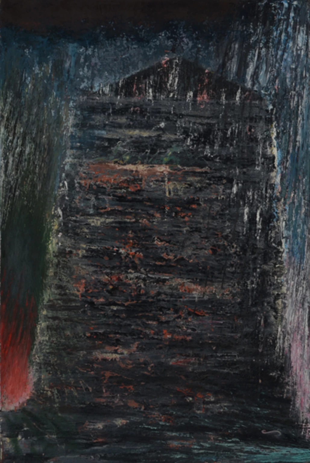 Emlék, 1988-94 - olaj, vászon, 120 x 80cm