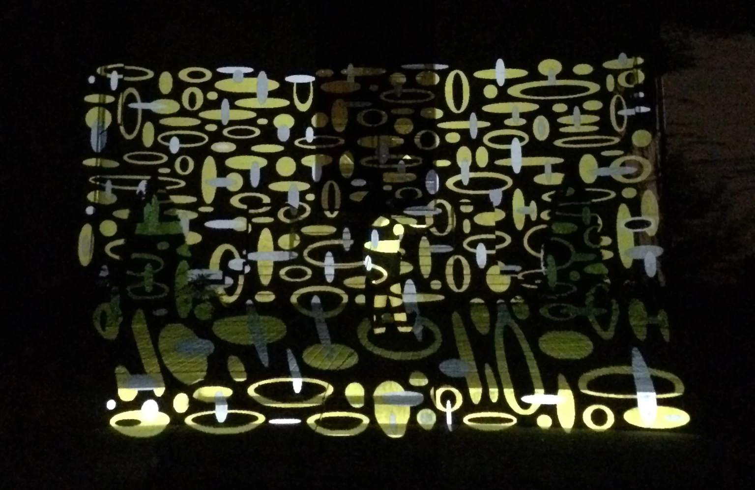 Experimental light painting, 2015