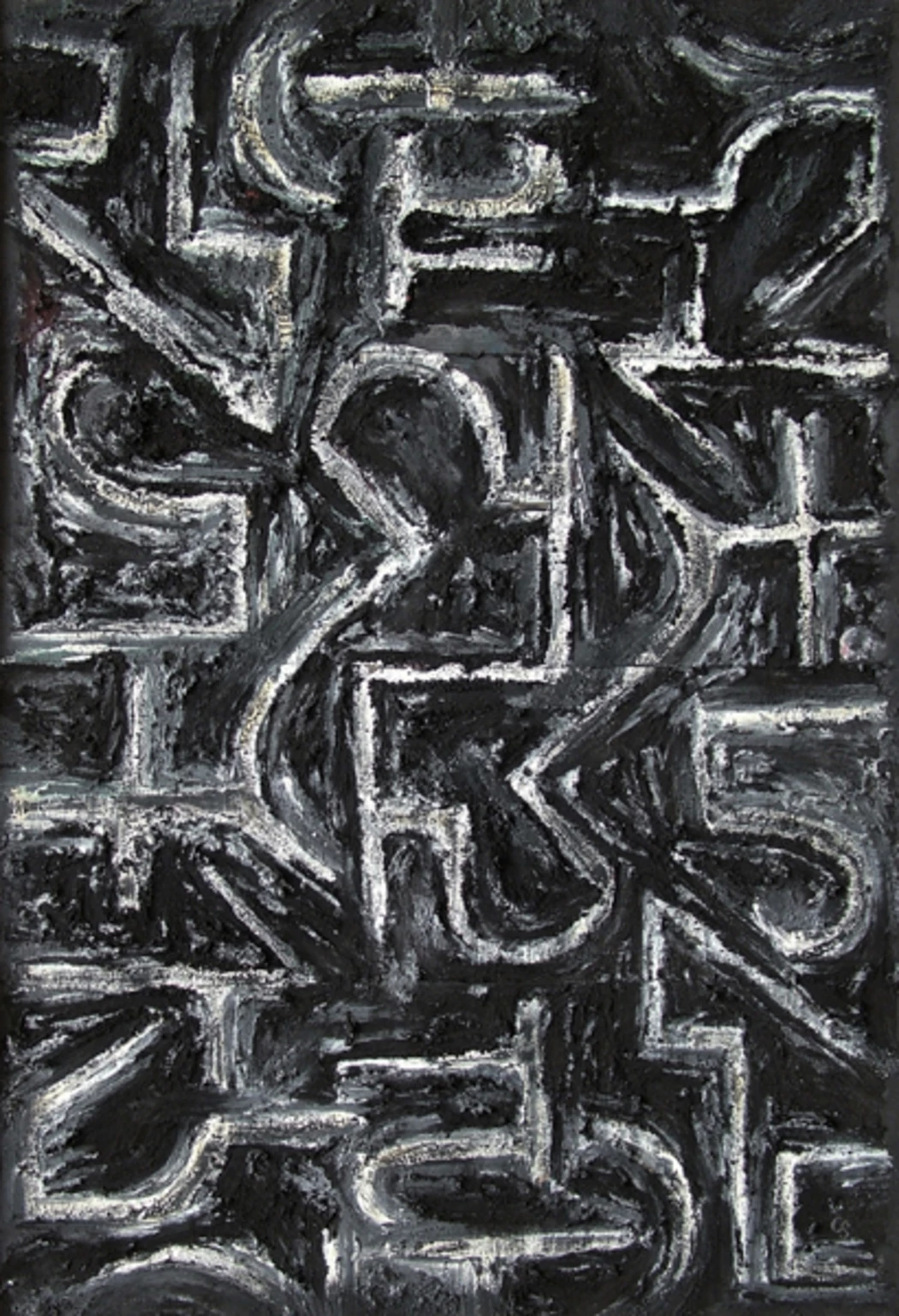 Always the Same, 1984 - paper, mixed technique, 60 x 42 cm