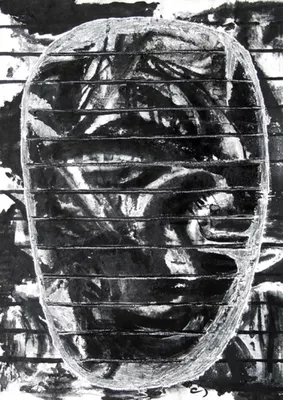 Ferenc Csurgai: Drawings: Head (1985)
