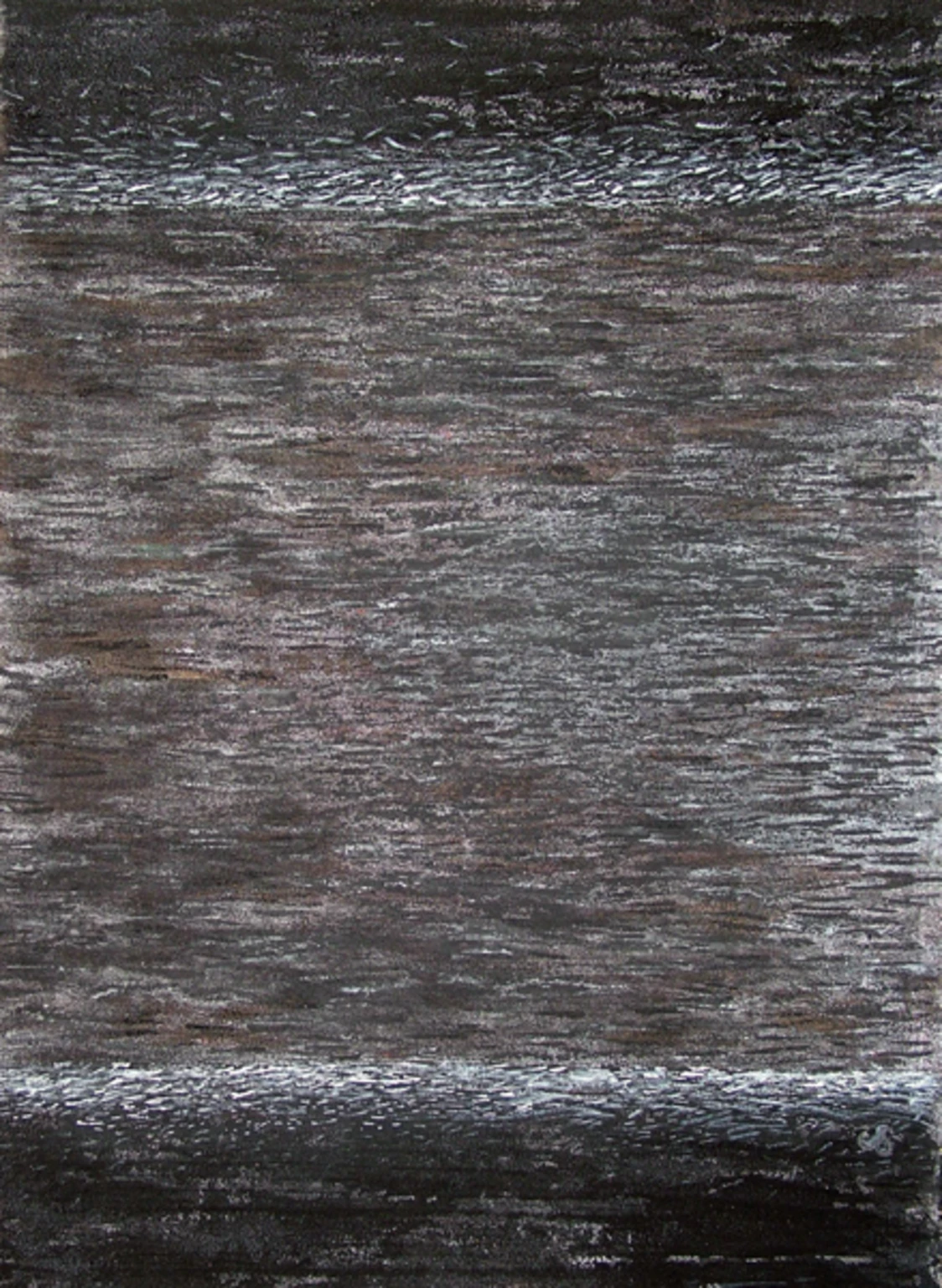 Az út, 1985 - papír, plextol, tus, 56 x 41,5 cm