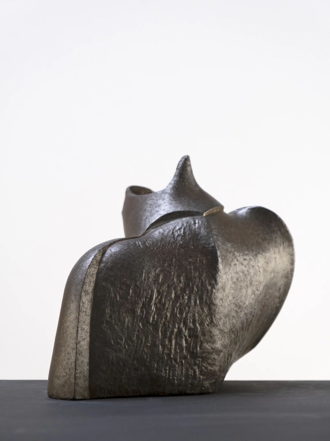 Harcos III., 1988 - öntöttvas, 17.5 x 18.5 x 14 cm