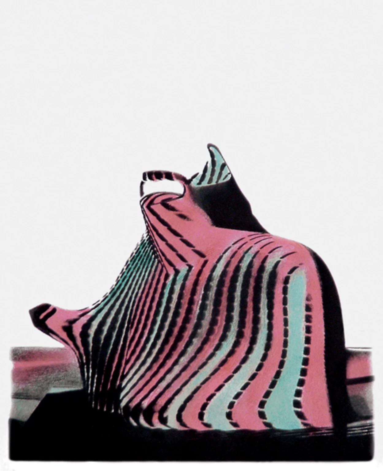 Harcos, 1988 - kísérleti megvilágításban, színezett fotó