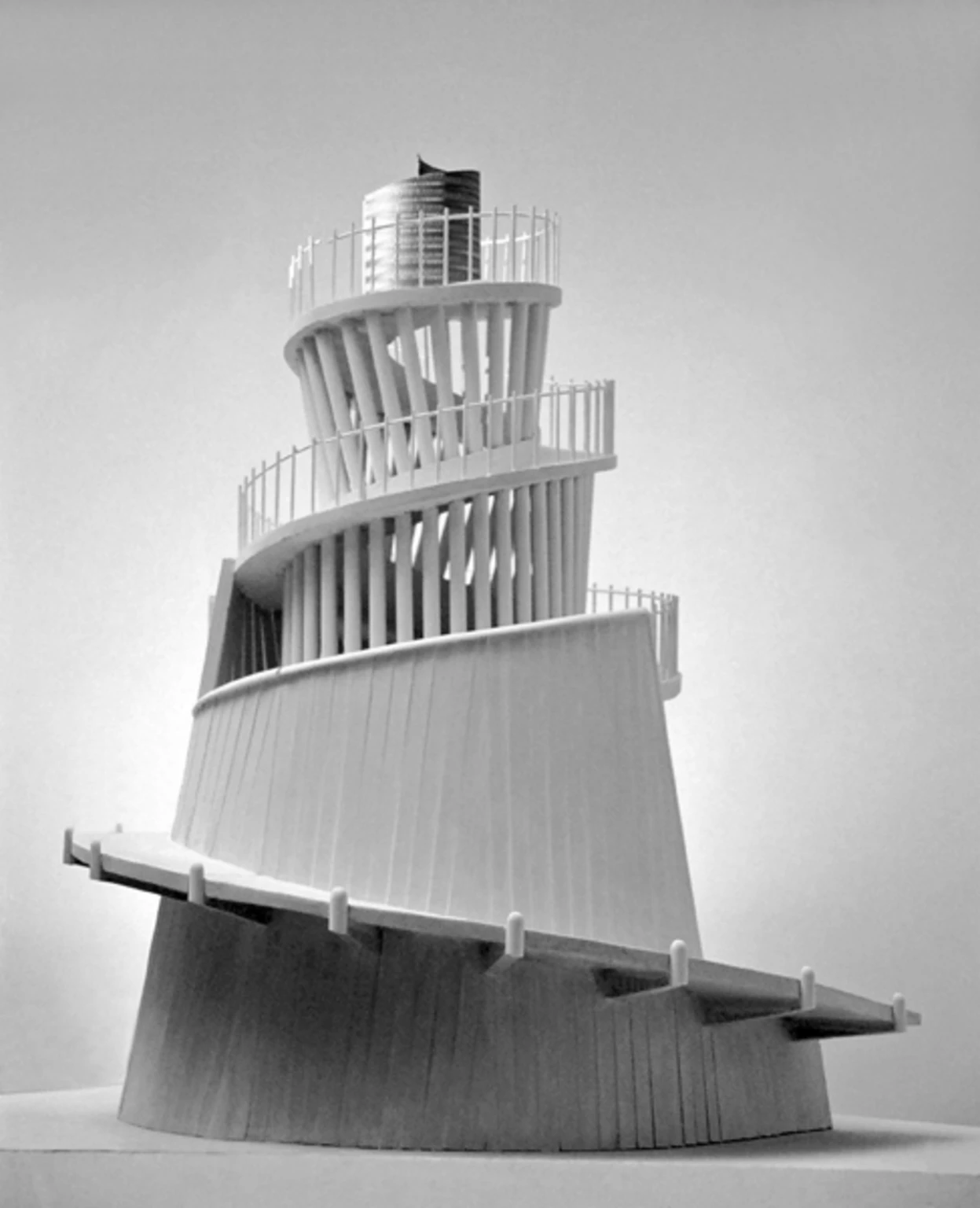 Millenium Tower, plan M1:10, 2000 - plaster, 120 cm