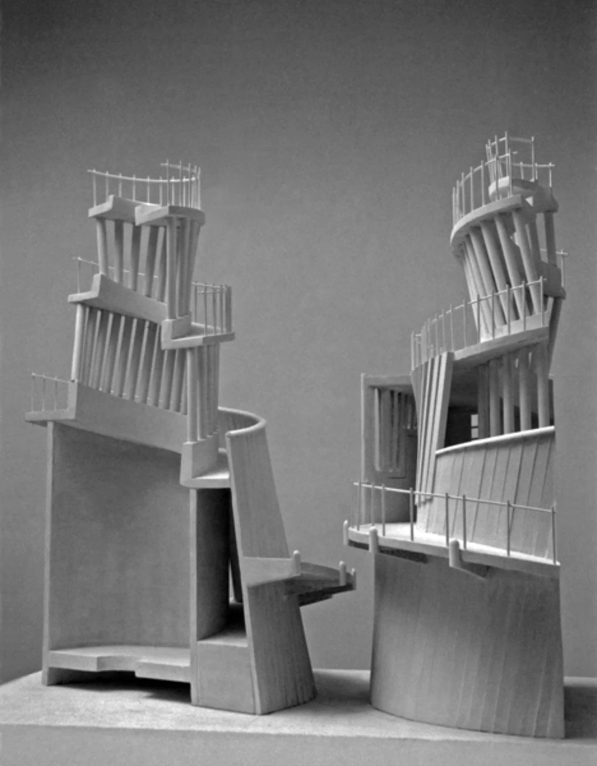 Millenium Tower, plan M1:10, 2000 - plaster, 120 cm