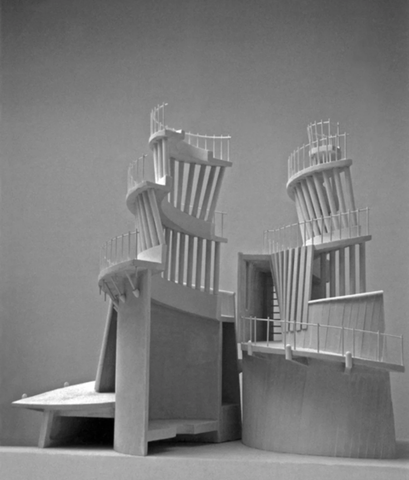 Millenium Tower, plan M1:10, 2000 - plaster, 120 cm