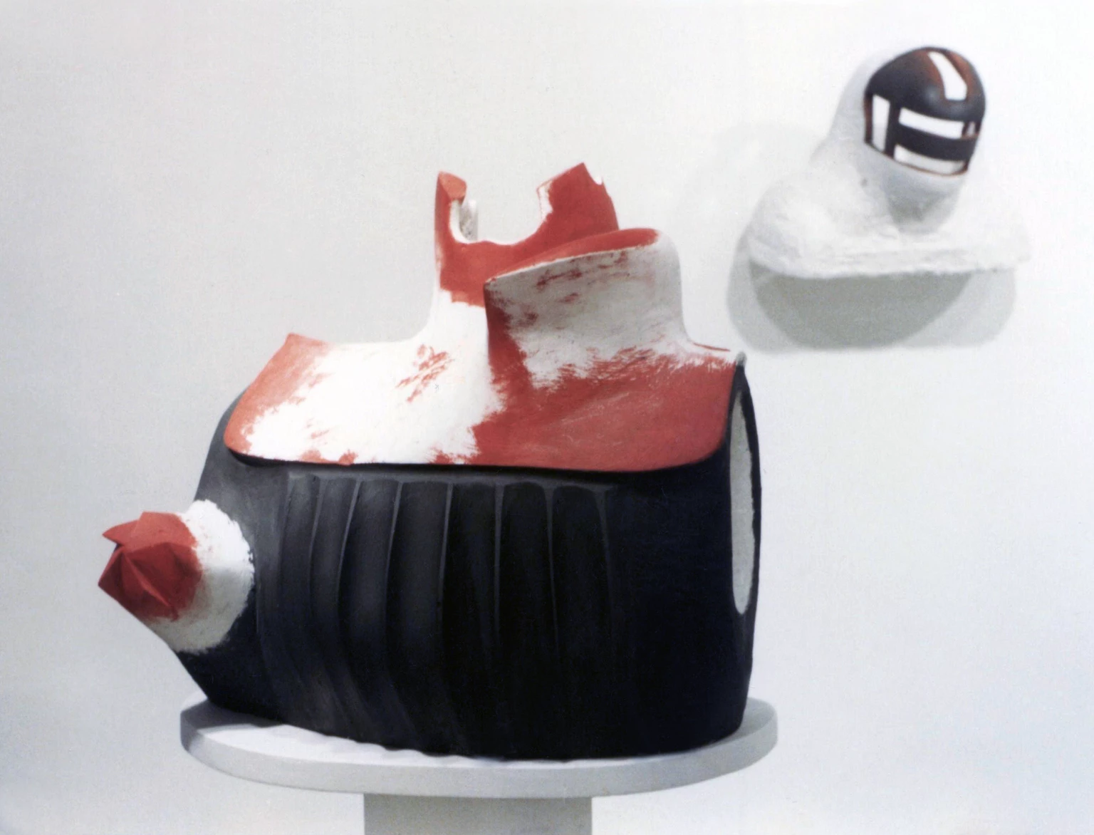 Kiállítási enterieur, Studió Galéria, Budapest, 1988