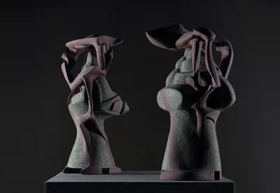 Sculptures: Contact I.-II. (2004-2008)