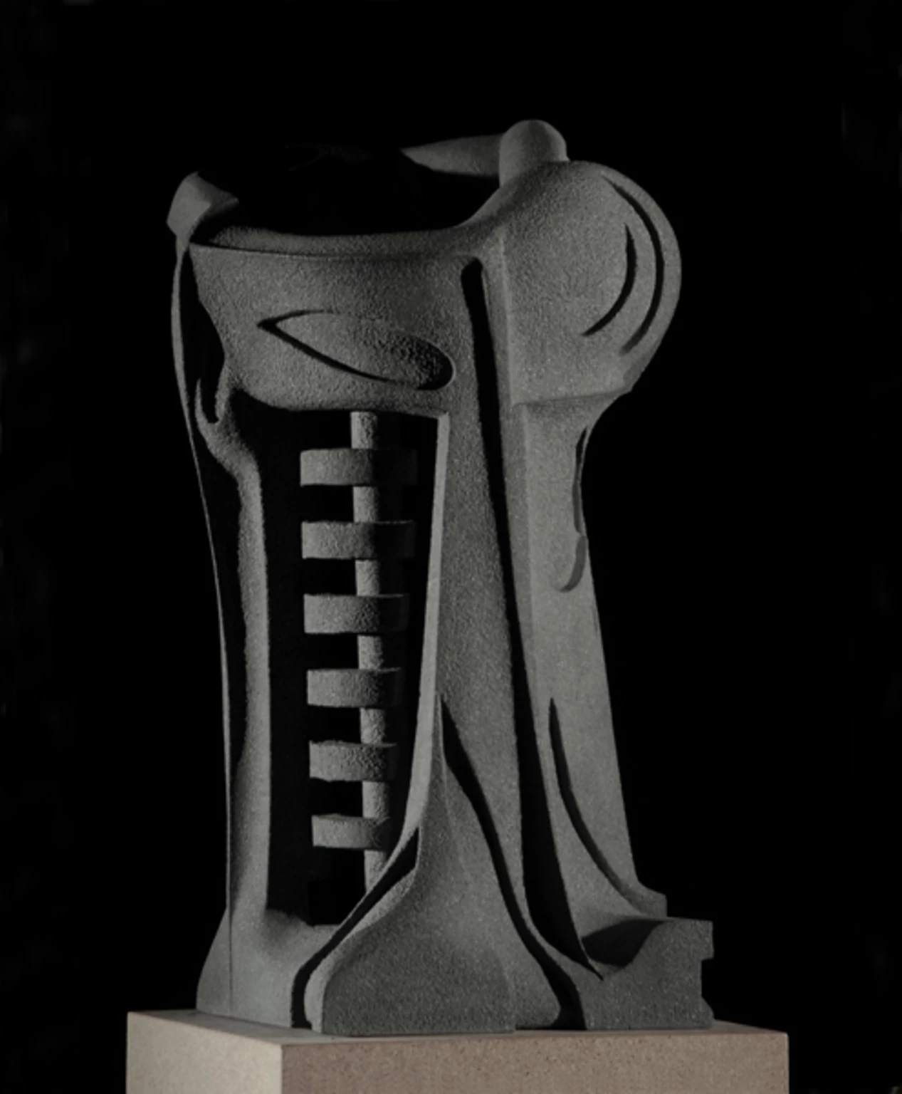 Eső előtt, tűz után IV., 2009 - beton, 70 cm