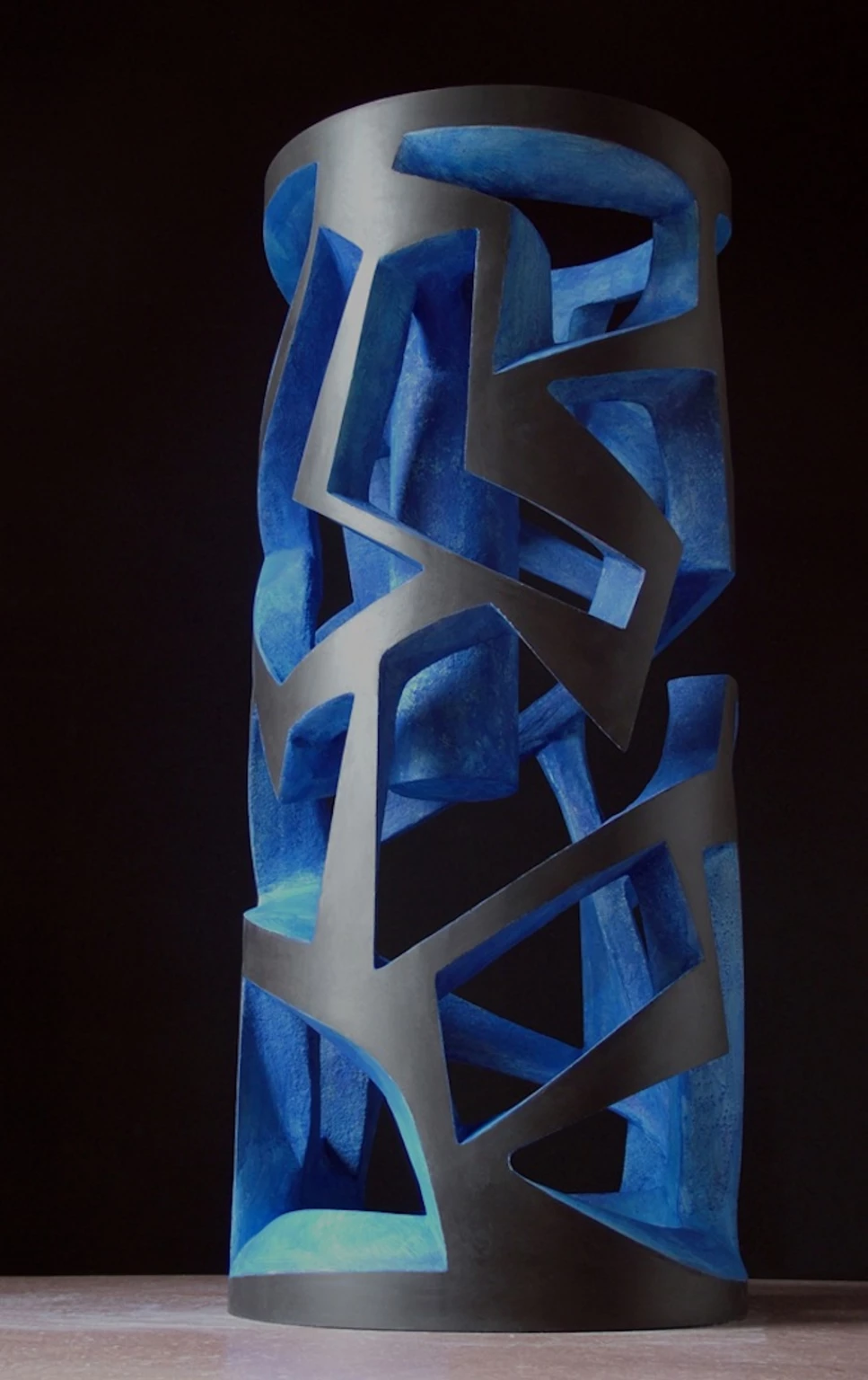 The Sky in You I., 2012 - concrete, 78 x 33 x 33 cm