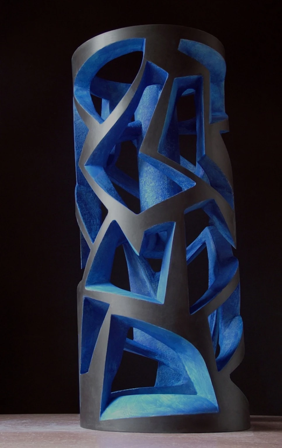 The Sky in You I., 2012 - concrete, 78 x 33 x 33 cm
