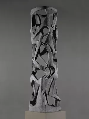 Ferenc Csurgai: Sculptures: Column K (2017)