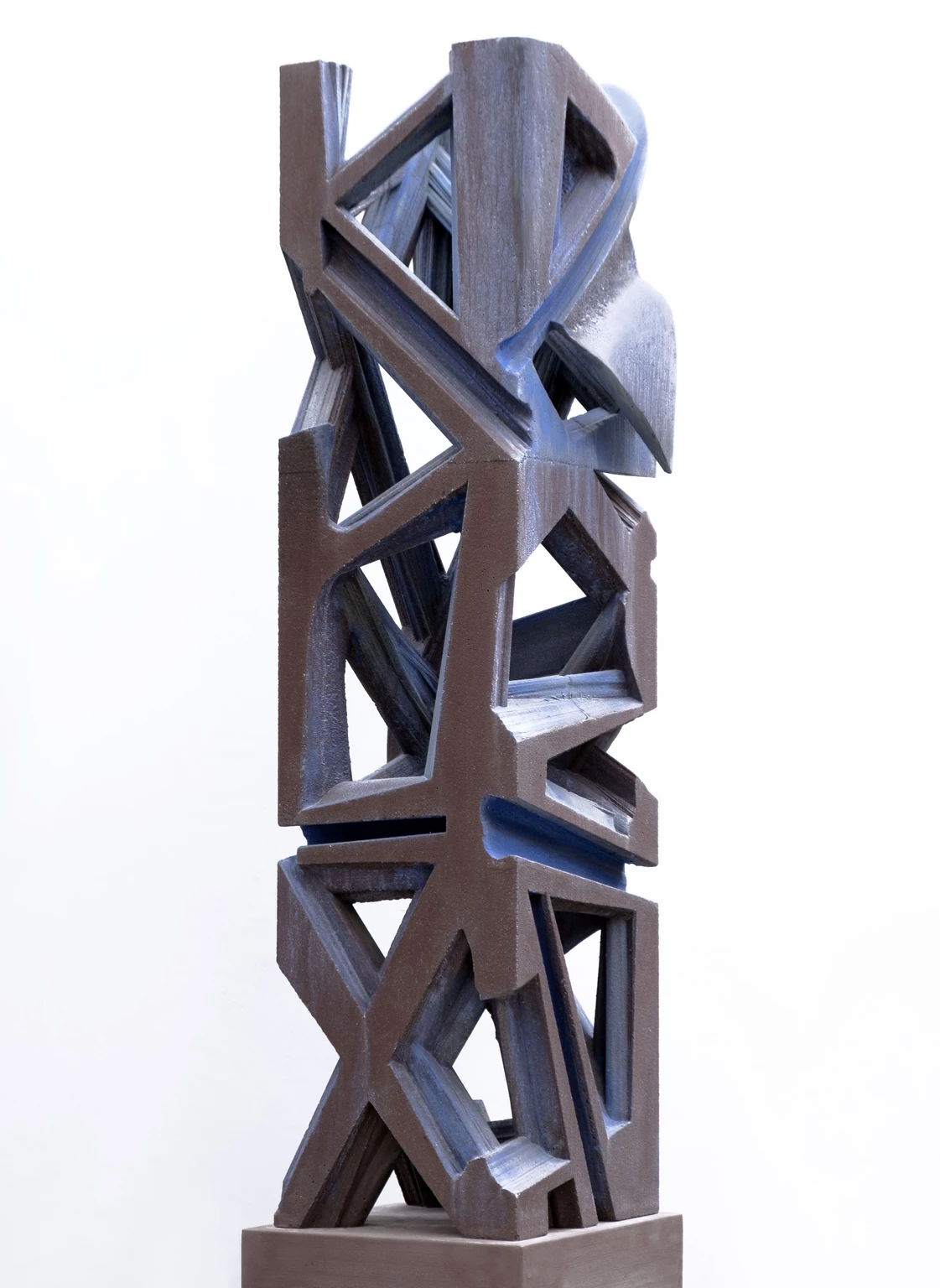 Column I., 2019 - painted concrete, 149 x 36 x 36 cm
