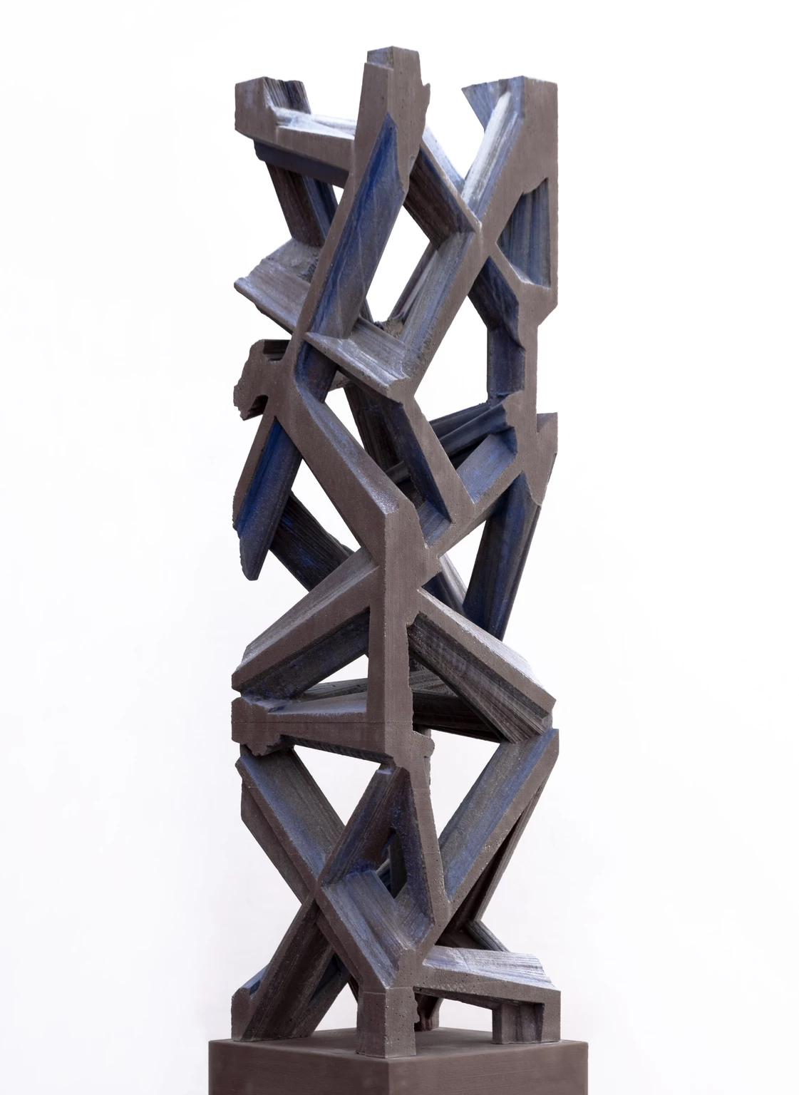 Column III., 2019 - painted concrete, 150 x 36,5 x 36 cm