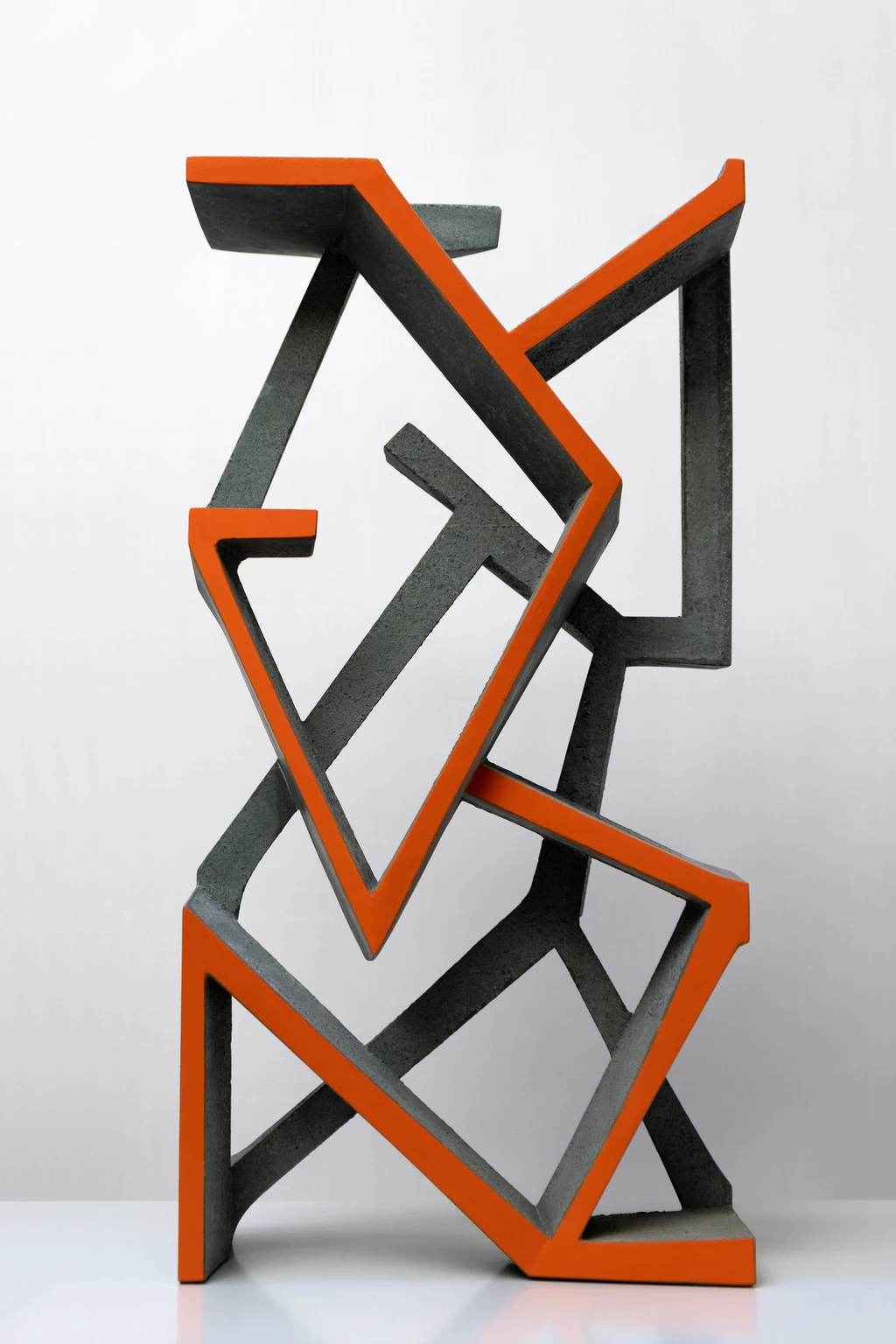 Biner 13., 2020 - colored and painted concrete, 100 x 51 x 32 cm