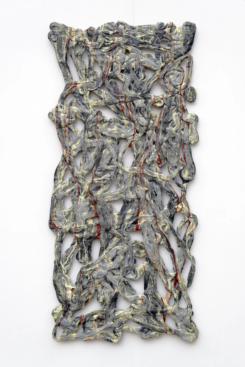 Karbon kor (2021-2022) 1a., 2021 - festett CFCM kompozit, 123 x 58 x 2,5 cm