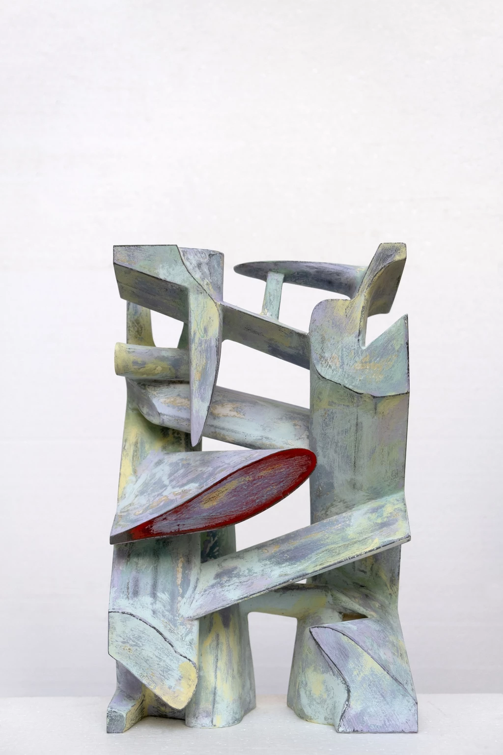Longing 1., 2022 - colored and painted concrete, 40,5 x 25 x 12 cm