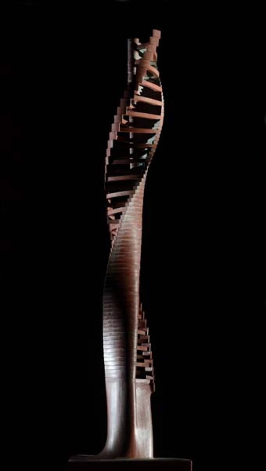 Endless, 2011 - colored and painted concrete, 182 cm