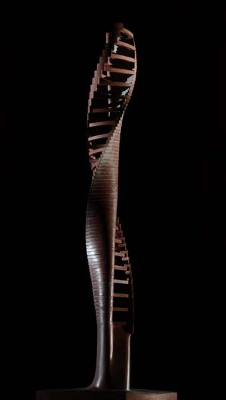 Endless, 2011 - colored and painted concrete, 182 cm