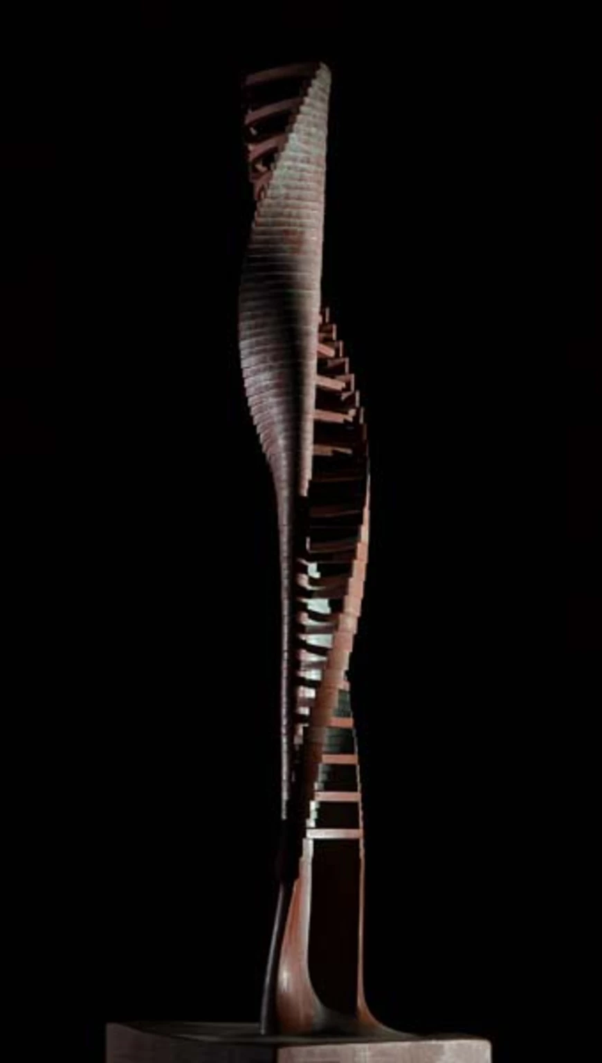 Endless, 2011 - colored and painted concrete, 182 cm