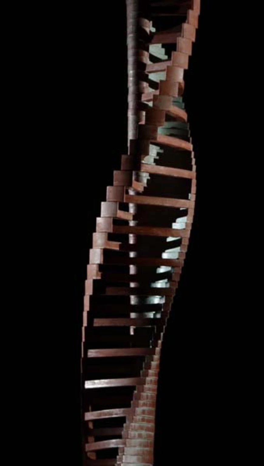 Endless, 2011 - colored and painted concrete, 182 cm